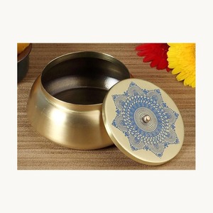 Customized Luxury Metal Dry Fruits <b>Box</b> Stylish New Arrival Decorative Gift <b>Box</b> Premium <b>Storage</b> Container For Dry Fruits Use - Product Image 2