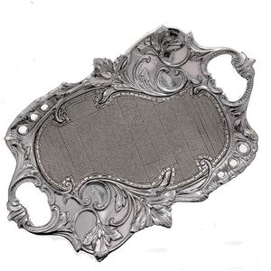 Ambrose แผ่นเซรามิกชุบโครเมี่ยมพร้อมคริสตัลประดับดีไซน์สวยสง่า - Product Image 5