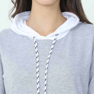 Women's 100% Cotton Breathable Tie Dye <b>Printed</b> Color <b>Block</b> Hoodie Knitted Casual Long Sleeve Asymmetric Design Pockets Winter - Product Image 6