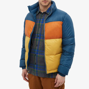 New Arrival High Quality Coated Men's Puffer <b>Jackets</b> Custom Logo Zip-Up Padded Outdoor <b>Winter</b> Wear Stand OEM Service Available - Product Image 1