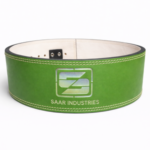 SAAR Industries ขายส่งเข็มขัดยกน้ำหนักแบบกำหนดเอง - เข็มขัดหนังยกน้ำหนักขนาด 10 มม./13 มม. สำหรับการฝึกซ้อม ป้องกันการลื่น ทนทาน เหมาะสำหรับเจ้าของยิมและฟิตเนส - Product Image 3