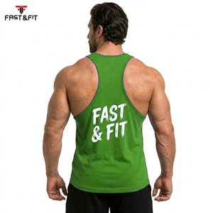 100% Polyester Casual Quick Dry Breathable Stretch <b>Tank</b> <b>Top</b> <b>White</b> Custom Print Fitness Training - Product Image 5