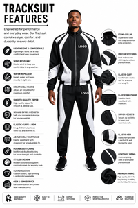 High Quality Custom Woven label windbreaker full <b>Set</b> Relaxed Fit Breathable Quick Dry nylon/polyester winter suits - Product Image 5