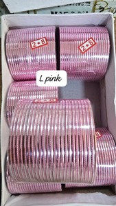 Ensemble de bracelets en métal rose gold, tendance, unisexe, bijoux de mode - Product Image 4