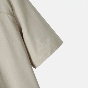 เสื้อยืดผู้ชายผ้าแคนวาสลำลอง ระบายอากาศได้ดี คุณภาพสูง ผลิตในปากีสถาน บริการ OEM พร้อมตัวเลือกปรับแต่งสีพื้น - Product Image 5