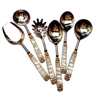 Ensemble de couverts en métal de qualité supérieure pour table de cuisine moderne et applications de service alimentaire professionnel - Product Image 5