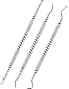 Instrumentos Quirúrgicos Dentales Profesionales Manuales de Acero Inoxidable, Curetas Gracey, Juego de Raspadores Sickle, 7 Instrumentos - Product Image 2