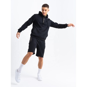 Ensemble de survêtement sportif personnalisé, écologique, extensible dans quatre directions, avec étiquette privée, t-shirt et pantalon deux pièces, streetwear pour hommes - Product Image 3