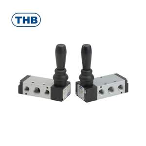 Válvula de Control Mecánica Neumática de Aluminio THB con Control Automático de 5/2 Vías - Product Image 3
