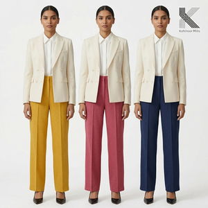 Pantalon pour femme OEM 100 % coton 265 GSM, toutes saisons, micro-sandblasted, finition douce, évacuation de l'humidité, teinture réactive - Product Image 3