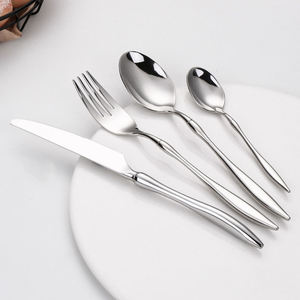 Juego de Cubiertos de Acero Inoxidable de Primera Calidad, Mango Grueso, Apto para Lavavajillas, Colección de Cubiertos para Restaurante - Product Image 2