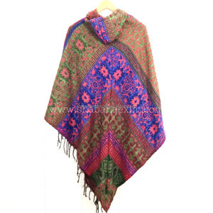 Fashionable Warm Acrylic Poncho Winter Ponchos for <b>Women</b> <b>Cape</b> Acrylic Woolen Poncho Easy to Wear with High Quality From India - Product Image 5