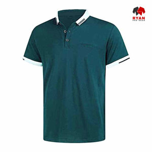 Chemises polo personnalisées Ryan Pro Gear pour hommes, style pull, avec logo sur mesure - Product Image 4