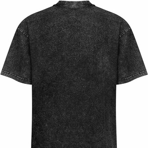 T-shirt unisexe personnalisé coupe classique en coton épais 100 % écologique respirant style vintage streetwear décontracté - Product Image 2