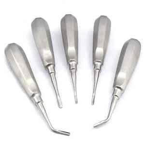Élévateurs dentaires manuels en acier inoxydable |   Élévateurs chirurgicaux luxateurs pour extraction dentaire |   Haute qualité par Grip Surgical - Product Image 3