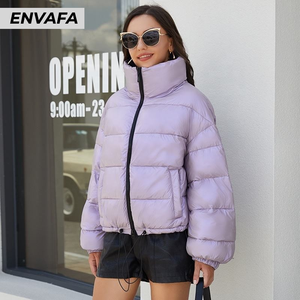 Manteau d'hiver en duvet pour femme, veste coupe-vent, vestes pour femmes, manteaux d'hiver pour femmes, vente en gros, veste matelassée personnalisée, manteau personnalisé, ODM - Product Image 5
