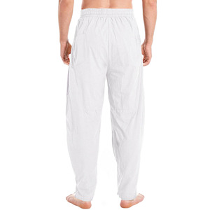 Pantalones Harem Casuales de Lino y Algodón de Alta Calidad para Hombre, Joggers de Verano, Pantalones Holgados de Estilo Chino para Hombre - Product Image 3