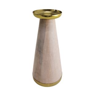 Aluminium Métal Laiton Placage Impressionnant Décoration de Noël Bougeoir Votif Vaisseaux Fait à la main - Product Image 5