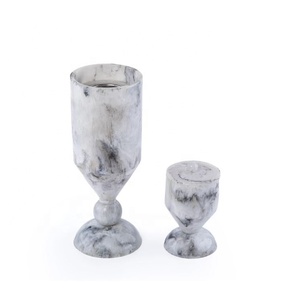 Ensemble de brûleurs à bakhoor en résine avec couvercle – Élégant coffret cadeau de brûleurs à encens arabes 2 pièces Décoration Majlis Vente en gros - Product Image 3