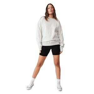 Sweat à capuche et sweat-shirt à col rond à manches longues pour femmes Logo personnalisé Imprimé et brodé Technique de lavage à l'acide Fourniture ODM - Product Image 4