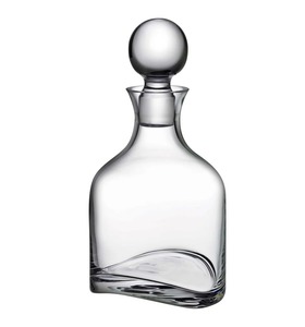 ขวดเหล้าแก้วใสแบบพกพาพร้อมฝาปิดแน่นหนาสำหรับการเดินทางและงานปาร์ตี้ ดีไซน์เรียบหรู - Product Image 1