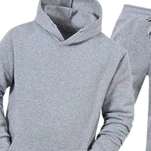 Ensemble de survêtement en polaire premium pour hommes, sweat à capuche et pantalon de jogging chauds pour l'hiver, tenue décontractée pour la gym, fabricant OEM, vente en gros personnalisée - Product Image 5