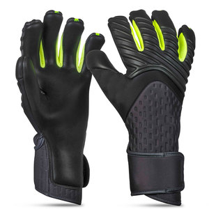 Guantes de Portero de Fútbol Profesionales, Material de Látex Antideslizante, Dedos Completos, Unisex, Personalización de Logotipo OEM, Ajustables, Transpirables - Product Image 1