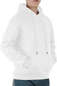 Men High Quality Cotton Fleece Thick Heavy Pullover Hoodie Custom Drop Shoulder Fleece Oversized Hoodie - Product Image 3