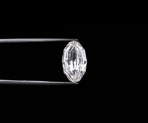 IGI Lab Grown Diamond <b>Step</b> Cut Oval Diamond Lab Created Diamond Unique Cut Diamond Antique Cut Diamond For Making Jewelry & Ring - Product Image 1
