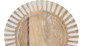 Plato de Madera y Bambú Moderno y de Lujo para Hogar, Hotel, Restaurante, Bodas y Fiestas, Venta al Por Mayor en Grandes Cantidades - Product Image 6