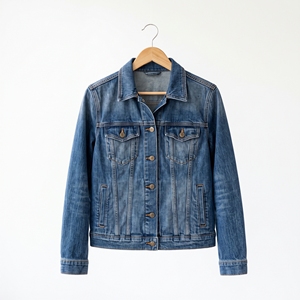 Women's Summer Woven <b>Lightweight</b> Long <b>Denim</b> <b>Jacket</b> Classic Casual Eco-Friendly OEM ODM Wholesale Factory Custom Wash Low MOQ - Product Image 1
