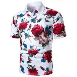 Polo personnalisé pour homme 100% coton, tissu tricoté doux par sublimation, idéal pour le golf, le tennis et les occasions décontractées - Product Image 5