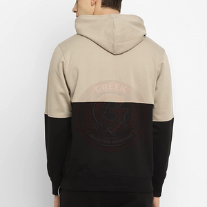 Sweat-shirt à capuche oversize pour homme en molleton de coton épais, coupe décontractée à épaules tombantes, idéal pour le streetwear quotidien - Product Image 3