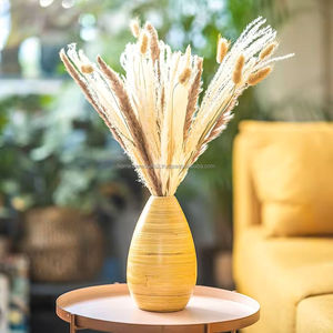 แจกันไม้ไผ่แบบหมุนทำด้วยมือที่ใส่ดอกไม้ตกแต่งเป็นมิตรต่อสิ่งแวดล้อมราคาโรงงานทนทานจากเวียดนาม - Product Image 2