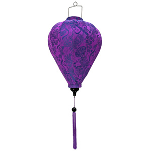 Manufacturer Garlic Shape Silk Lanterns Vietnam Bamboo <b>Frame</b> Silk Lanterns Decorative Silk Lanterns For Decor - Product Image 4