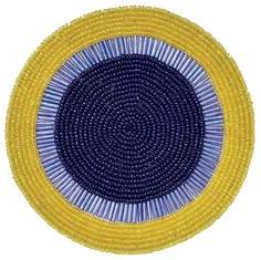 Ensemble de dessous-de-verre décoratifs brodés de fleurs et perlés pour le service du thé et du café, et accessoires de table élégants pour la maison - Product Image 6