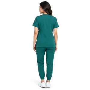 Tenue de travail pour femmes : Uniforme médical de clinique, tissu doux de qualité supérieure, coupe confortable, design pratique, idéal pour le secteur de la santé. - Product Image 6