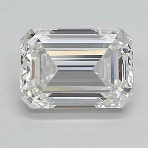 Diamante Suelto Cultivado en Laboratorio, Corte Esmeralda, 1.10 Ct, Color E, Claridad VVS1, Certificado IGI, Pulido EX y Simetría Sin Defectos, Sin Fluorescencia - Product Image 2