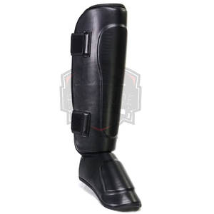 Nouveau modèle de protège-tibias en cuir faits à la main pour la protection et le combat, protège-tibias très demandés - Product Image 2
