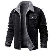 Vestes d'hiver pour hommes en marque privée, service OEM, vestes en jean pour hommes, vêtements pour adultes, vestes en jean pour hommes