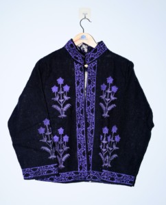 Chaqueta con Estampado Artesanal TNT – Abrigo de Invierno de Algodón Tradicional para Mujer – Regalo Único para Amantes del Arte y la Moda Étnica - Product Image 1