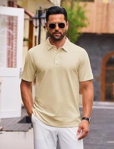 Men's Short Sleeve Polo <b>Shirt</b> Classic Fit Cotton Casual <b>Collared</b> <b>T</b>-<b>Shirt</b> - Product Image 1