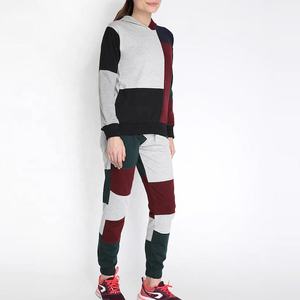 Conjunto Deportivo de Dos Piezas con Bloques de Color para Mujer, Venta Caliente, Ropa Deportiva con Logotipo Personalizado, Transpirable e Informal - Product Image 3