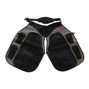 Tablier de fermeur professionnel en cuir, durable et protecteur, pour le sablage et le sabotage, réutilisable - Product Image 1