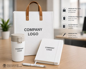 Set de Regalo Personalizado para Oficina: Bolsa para Portátil de Corcho, Cuaderno A5, Botella de Acero Inoxidable, Bolígrafo Metálico, Porta Tarjetas de Identificación - Product Image 2