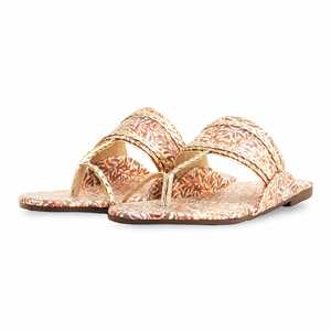 Casual Rust Chaussures Jelly Femme Chappal CL1928 - Product Image 3