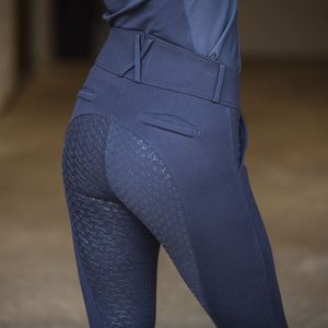 Pantalon d'équitation extensible 4 directions de haute qualité, leggings, collants, vêtements d'équitation en tissu technique au toucher doux - Product Image 5