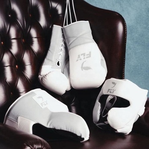 Ensemble de boxe Fly personnalisé fabriqué en usine, pour entraînement professionnel et sparring, best-seller, 100% cuir véritable - Product Image 3