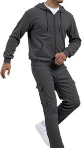 Ensemble de survêtement décontracté confortable pour homme, collection de survêtements de fitness haut de gamme pour homme - Product Image 4