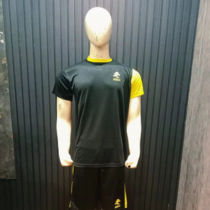 เสื้อยืดผู้ชายแบบกำหนดเองสำหรับงานพิมพ์นูน 3 มิติ เสื้อยืดผ้าฝ้าย 100% ยูนิเซ็กซ์ เนื้อหนา พิมพ์ลายโฟม 3 มิติ ทรงโอเวอร์ไซส์ ไหล่ตก - Product Image 1